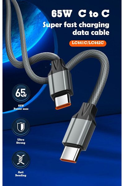 LDNIO كابل Type-C - LC442 من النوع C