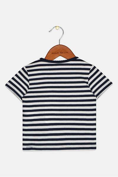 s.Oliver Toddlers Boy Crew Neck Short Sleeve Tops, White