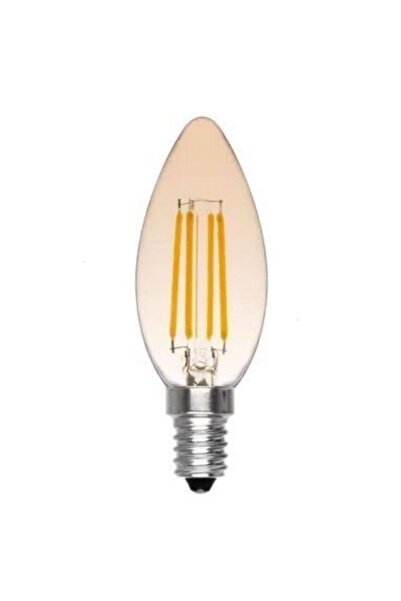 Edison E14 C35 Led Flamanlı Buji Rustik Ampul