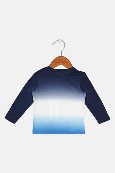 s.Oliver Toddlers Boy Long Sleeve Graphic Top, Navy Combo
