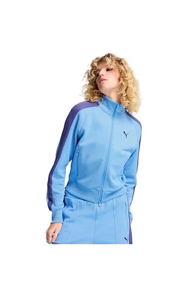 Puma Jachetă albastră pentru femei T7 Always On Track, stil casual 62979657