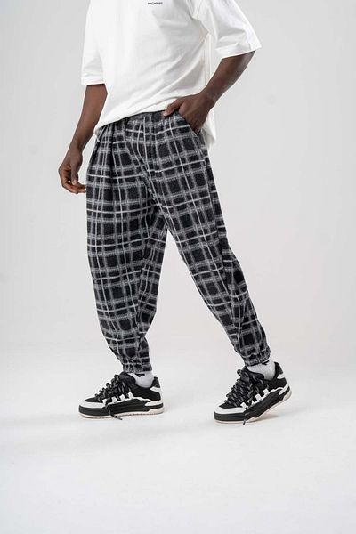 go gang own Πλισέ Bohemian Shalwar με τετράγωνη μέση και ελαστικά πόδια