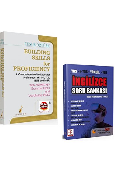 Tercih Akademi Yayınları Cesur Öztürk Building Skills For Proficiency+Tercih YDS Soru Bankası Yasin Aslan (2Kitap)