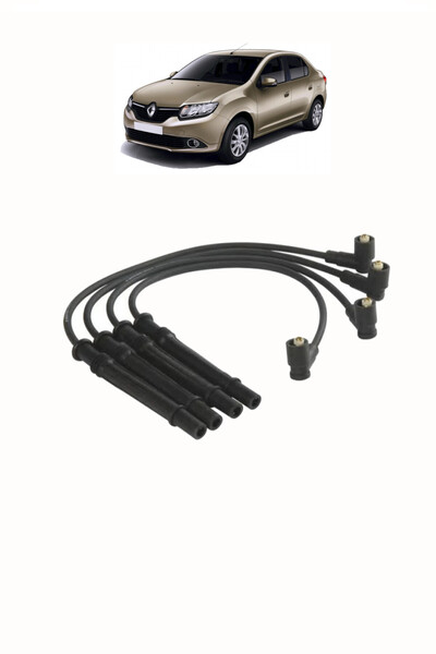 SERKAR 2013-2018 RENAULT CLİO SYMBOL 1.2 16 VALVE BUJİ KABLOSU 4'LÜ SET