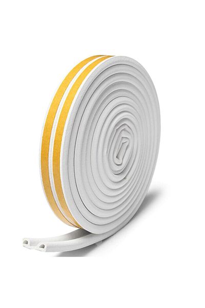 Badem10 3X2=6 Meters White Cold Insulation Door Window Tape - Adhesive Wick Rubber Tapes