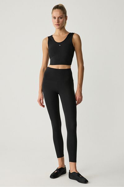 Urban Beat NAYLA Damen Tank Top Sportbekleidung Schwarz Bustier