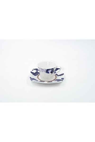 Dania طقم فناجين قهوة تركية بلو دارك ليفز