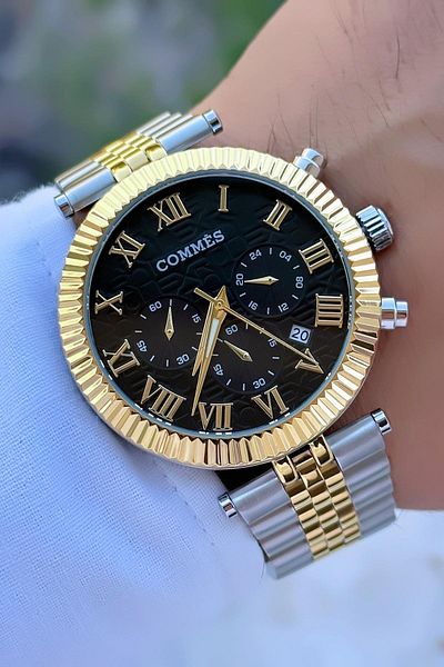 COMMES Men's Wristwatch Functions With Active Bracelet Gift