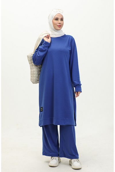 sefamerve 0044-17 Saks-Doppelset – String-Tunika und Hose