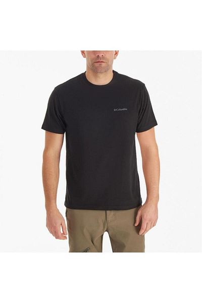 Columbia Ανδρικό μπλουζάκι Csc M Basic Sm Logo Brushed Ss Tee