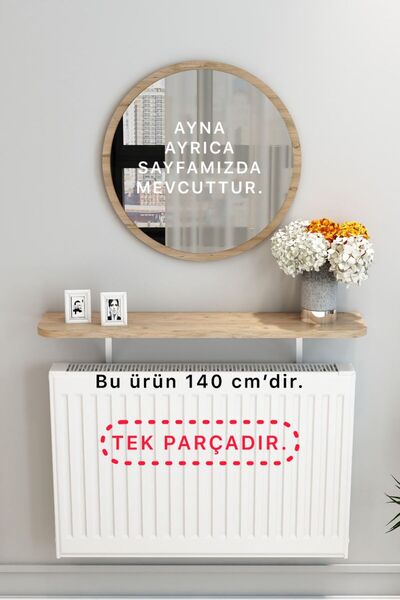 TALAŞTOZUM Petek Üstü Tak Çıkar , Uçan Raf & Dresuar Duvar Montajsız Oval Kes...