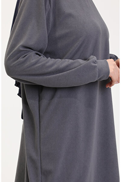 sefamerve 0565-01 Model šedá tunika a kalhoty Set
