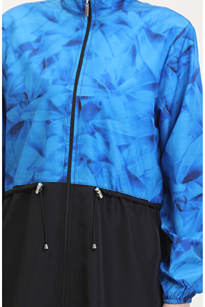 sefamerve Saks fekete hidzsáb fürdőruha - elasztikus derék és cipzár 9001A-01