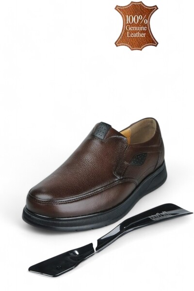 The Dortex Shoes Мъжки ортопедични обувки Dortex KC042 от естествена кожа, удобни, с форма на плесен, за ежедневен татко