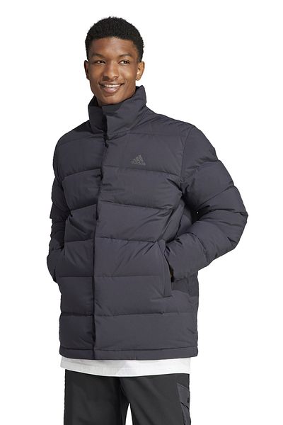adidas Мъжко ежедневно яке Helionic Mid J, тъмносиньо