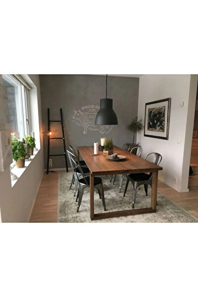 BRK Design BRK DESİGN Ağaç Yemek Masası