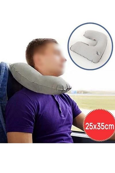 BULİTRA Su Armatürleri Inflatable Orthopedic Travel Neck Pillow