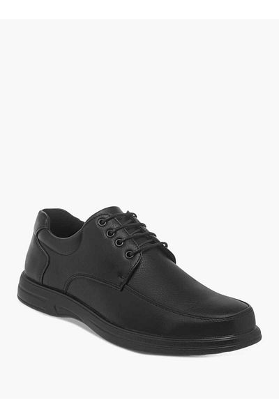 LBL by Shoexpress Panelled Shoes with Lace-Up Closure