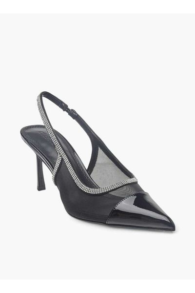 Celeste Women's Embellished Slingback Shoes with Stiletto Heels