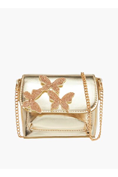 Flora Bella by Shoexpress حقيبة كروس بودي مزينة بفراشة من فلورا بيلا مع حزام ...