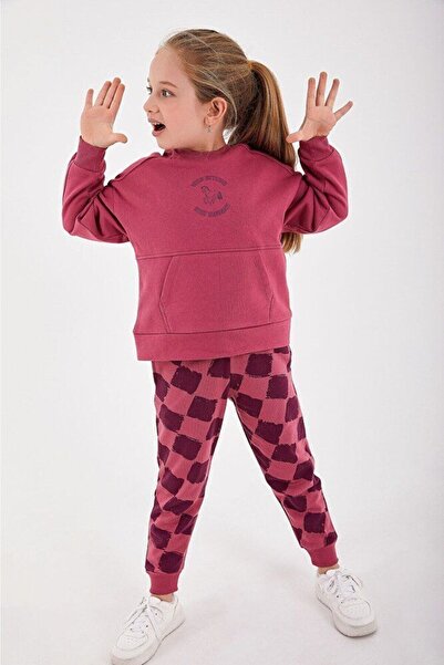 ROLY POLY Rolypoly Wild Stylish Camel Girls Tracksuit Set