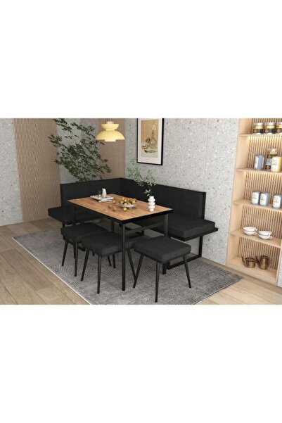 Home MUTFAK BALKON BAHÇE KÖŞE KOLTUK TAKIMI SİYAH CEVİZ