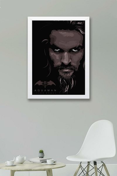 Saturn Aquaman Πίνακας με κορνίζα - Πίνακας αφίσας Marvel