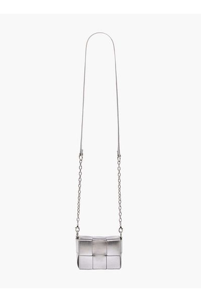 Flora Bella by Shoexpress Flora Bella Textured Crossbody Bag with Detachable Strap and Flap Closure