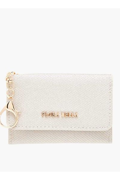 Flora Bella by Shoexpress Flora Bella Textured Wallet with Flap Closure