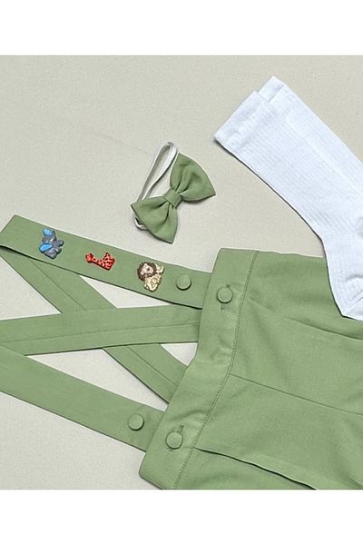 annerüyası Safari Concept Shorts Salopette Flatwear Socks