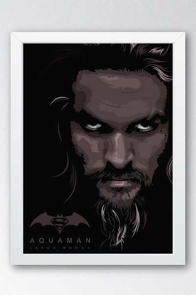 Saturn Aquaman Πίνακας με κορνίζα - Πίνακας αφίσας Marvel
