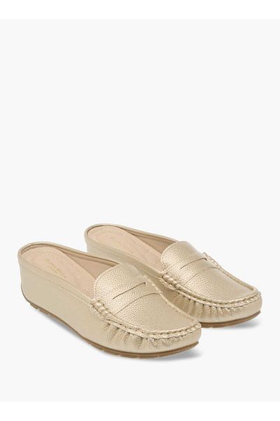Flora Bella by Shoexpress Flora Bella Cutout Detail Slip-On Mules