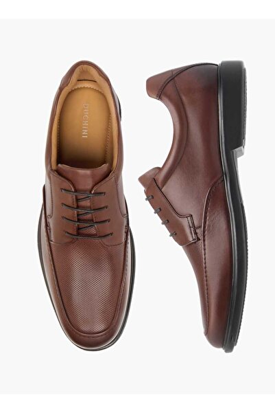 Duchini حذاء ديربي رجالي من دوتشيني برباط ومزخرف