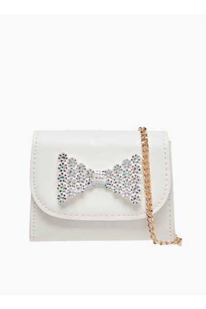 Flora Bella by Shoexpress حقيبة كروس بودي مزينة بفيونكة من فلورا بيلا مع حزام...