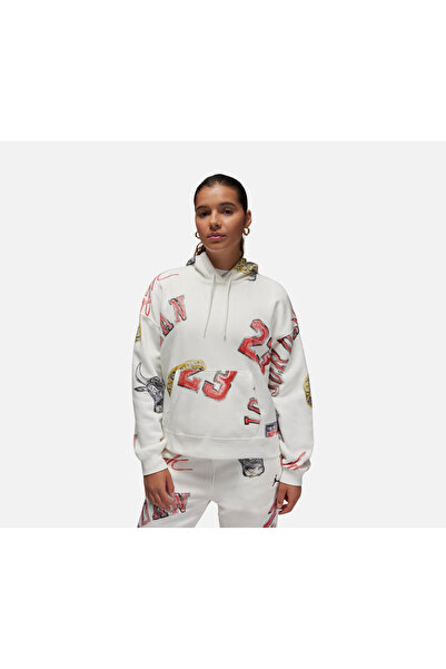 Nike Jordan Brooklyn Fleece Жіночий світло-кремовий світшот