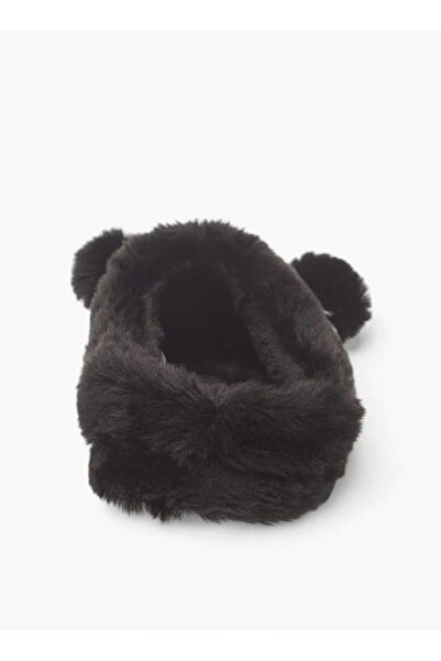 Le Confort Le Confort Bear Applique Slip-On Bedroom Mules