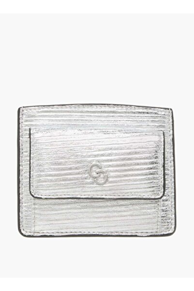 Celeste Wrinkle Textured Wallet with Button Closure - W 1 x H 8 x D 11 cm