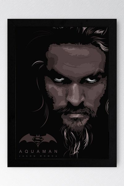 Saturn Pictură înrămată Aquaman - Pictură poster Marvel