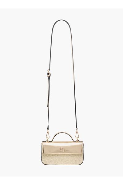 Celeste Textured Satchel Bag with Detachable Strap and Top Handle