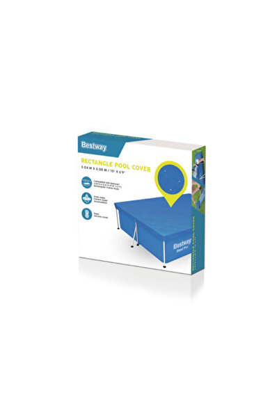 BESTWAY غطاء حوض سباحة 300×201 سم -26-58106