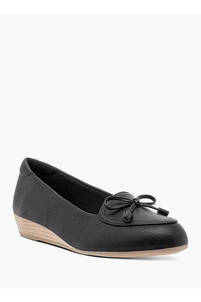Le Confort Bow Detail Shoes with Wedge Heels