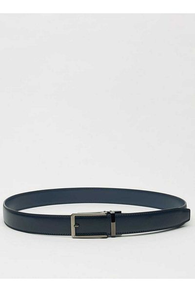 LBL by Shoexpress LBL by Shoexpress Textured Reversible Belt with Pin Buckle Closure