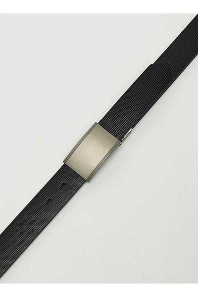 LBL by Shoexpress Textured Reversible Belt with Pin Buckle Closure