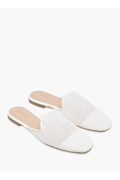 Celeste Women's Textured Slip-On Mules