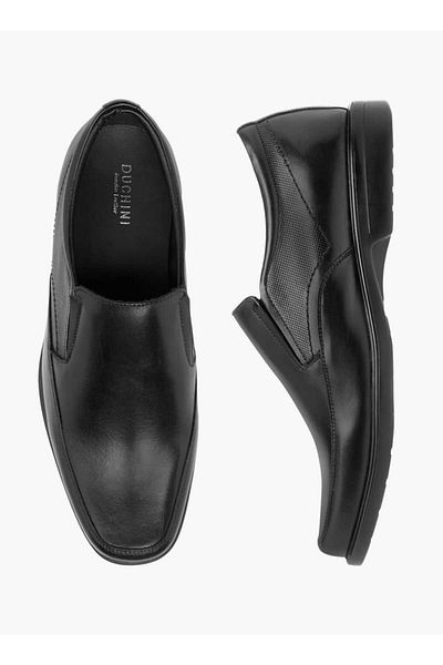 Duchini Men's Panelled Slip-On Loafers