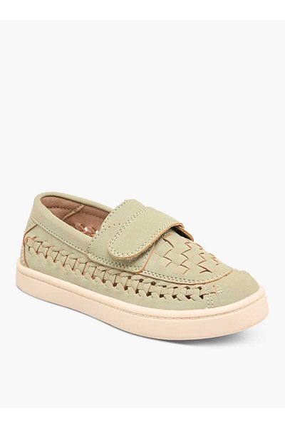 Juniors Textured Slip-On Loafers