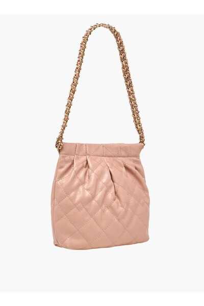 Celeste Quilted Shoulder Bag - W 6 x H 20 x D 20 cm