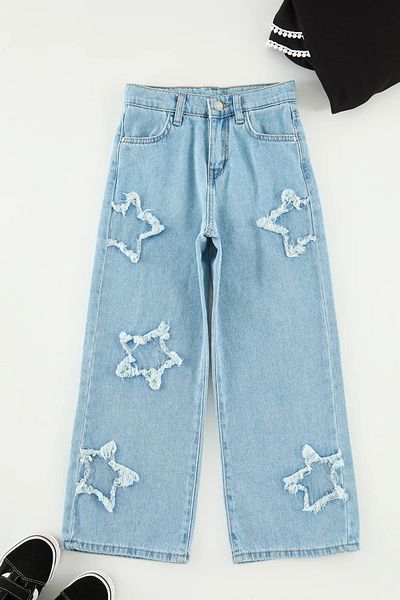 ASL GOLF CLUB Pantaloni Galaxy Denim pentru fete