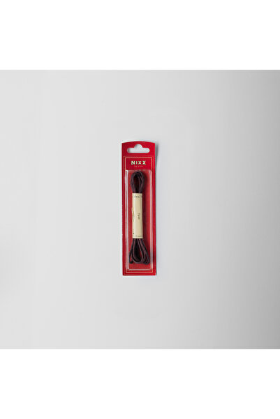 Nixx NX306 - أربطة حذاء كلاسيكية شمعية مستديرة مقاس 70 سم - بني - زوج واحد