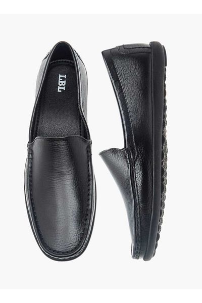 LBL by Shoexpress Textured Slip-On Loafers